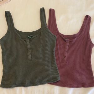 Set of two Wild Fable tanks size medium